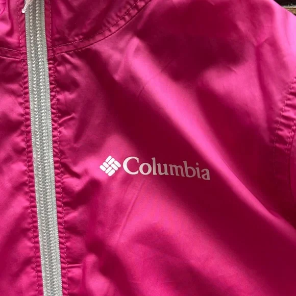 Columbia Two-Tone Pink Hooded Jacket - Picture 3 of 5